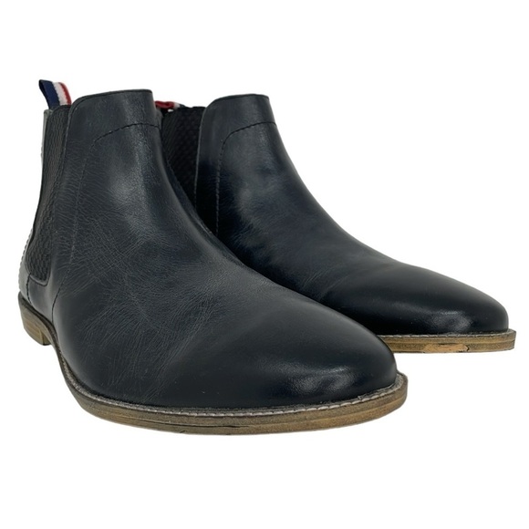 Ben Sherman Chelsea Boots Men\'s 13 Black Leather Slip On Ankle Boots main image 9